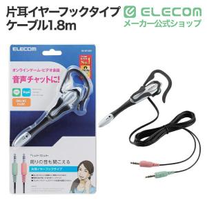 エレコム ヘッドセットマイクロフォン/イヤフッ...の詳細画像1