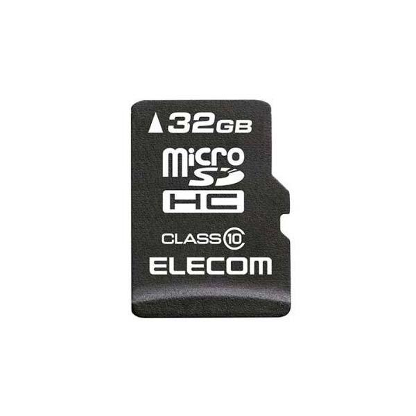 エレコム microSDカード microSDHC データ復旧サービス付 Class10 32GB ...