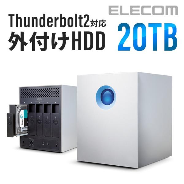 ラシー LaCie LaCie ラシー 5big Thunderbolt2 外付けHDD 外付けハー...