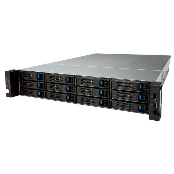 エレコム ハイエンド 2U12ベイ WSS2012R2Std搭載 NAS 24TB┃NSB-96S2...