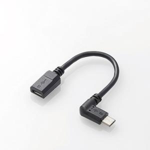 エレコム タブレット用micro-USB L字...の詳細画像1