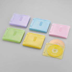 エレコム 2穴付Blu-ray・CD・DVD対応不織布ケース[60枚入/120枚収納]
