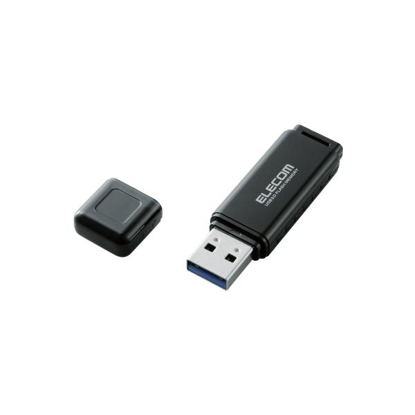 エレコム バリュータイプ USB3.0 USBメモリ  ブラック 16GB┃MF-HSU3A16GB...