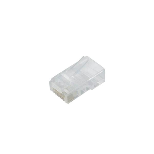 エレコム 自作用 ツメの折れないLANコネクタ(Cat5e)/単線仕様/10個入り 入り数：10 L...