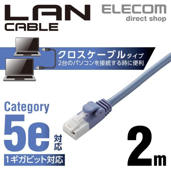 エレコム CAT5E準拠 LANケーブル ランケーブル インターネットケーブル ケーブル ツメ折れ防...