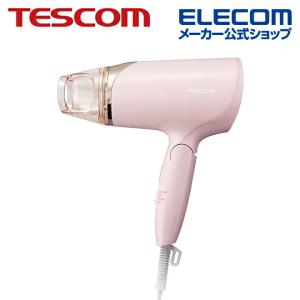 テスコム TESCOM マイナスイオン ヘアドライヤー ハンド ドライヤー ピンク  TD260A-P｜elecom