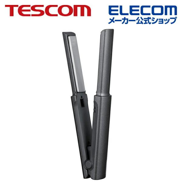 テスコム TESCOM USB モバイル ヘアアイロン ノンイオン USB給電式 コンパクト ヘアー...