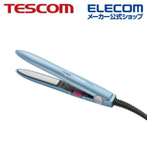 ヘアーアイロン ブルー AC式  THS10A アウトレット テスコム わけあり 在庫処分｜elecom