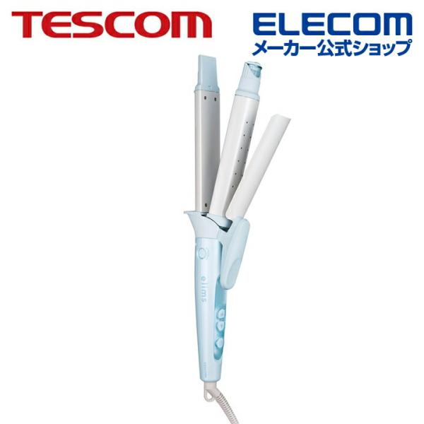 テスコム TESCOM マイナスイオン 2WAYスチームヘアアイロン ヘアー アイロン elims ...