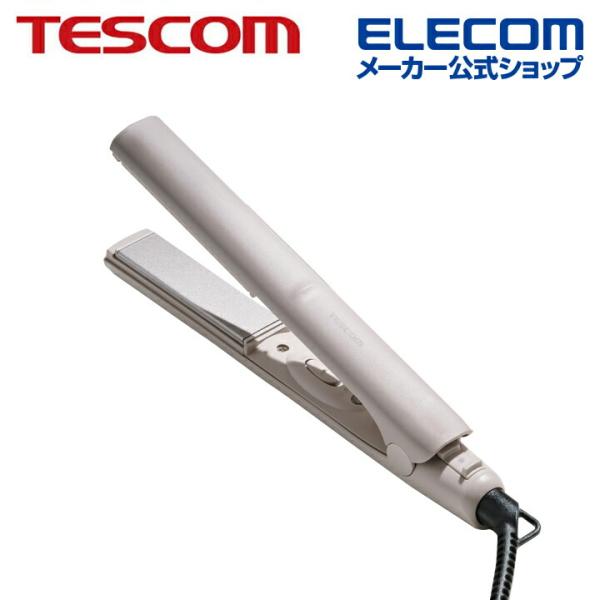 テスコム ヘアーアイロン ミニ ストレート アイロン AC式(ヘアーアイロン ベージュ  TESCO...