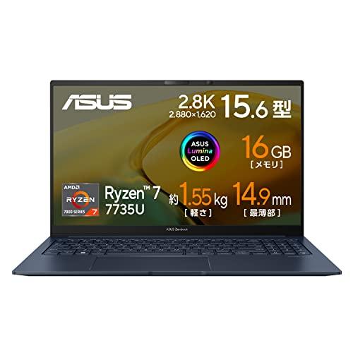 ASUS ノートパソコン Zenbook 15 OLED 15.6インチ Ryzen 7 7735U...