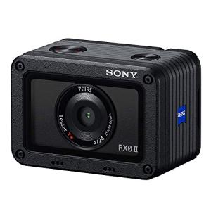 ソニー(SONY) コンパクトデジタルカメラ Cyber-shot RX0II ブラック 1.0型積層型CMOSセンサー 180度チルト可動式液晶モニター 防水・防塵性能