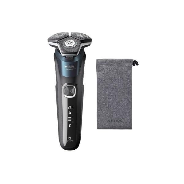 PHILIPS S5889/10 メタリックターコイズブルー 5000シリーズ [ウェット＆ドライ電...