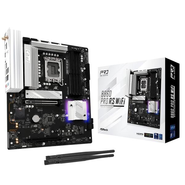 ASRock マザーボード B860 Pro RS WiFi Intel CPU Core Ultr...