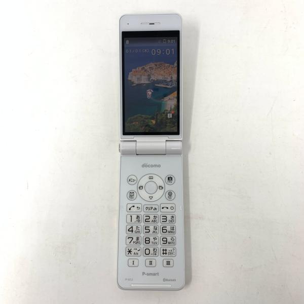 【未使用品】P-smart ケータイ P-01J ホワイト docomo 携帯電話