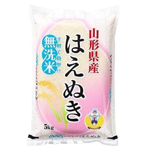 お米 令和5年 山形県産 はえぬき 無洗米 10kg （5kg×2袋） 時短 rhm1004の商品画像