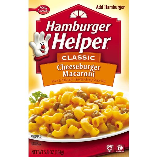 ベティクロッカーハンバーガーヘルパー チーズマカロニ 並行輸入品
