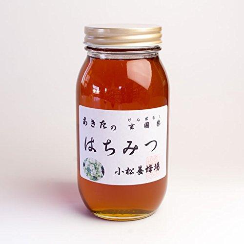 小松養蜂場　秋田のはちみつ　玄圃梨（けんぽなし）　1000ｇ