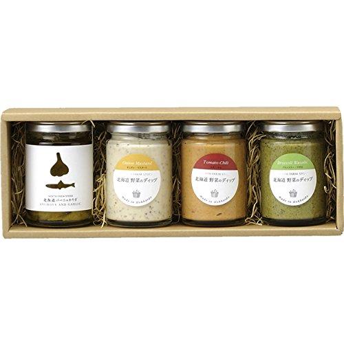 ノースファームストック バーニャカウダ・北海道野菜のディップ3種(BD-04)