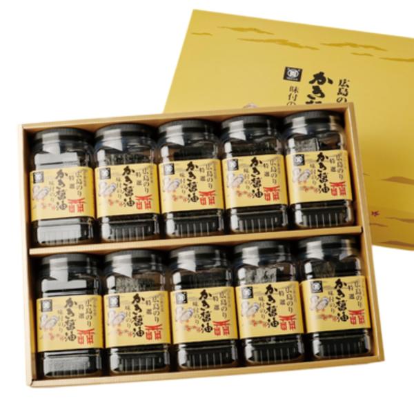 かき醤油味付のり　10本入