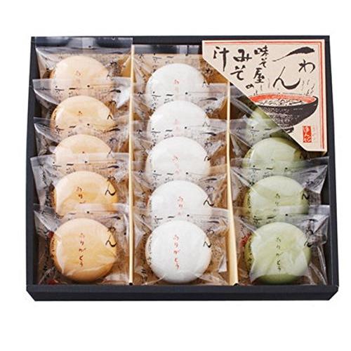 【本田味噌本店】/ 味百選 一わんみそ汁(ありがとう) (とうふの赤みそ汁、油揚げのふくさ汁、なめこ...