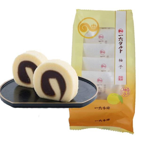 一六タルト 柚子タルト ひと切れタルト 一六タルト柚子 タルト 5個入り 一六本舗