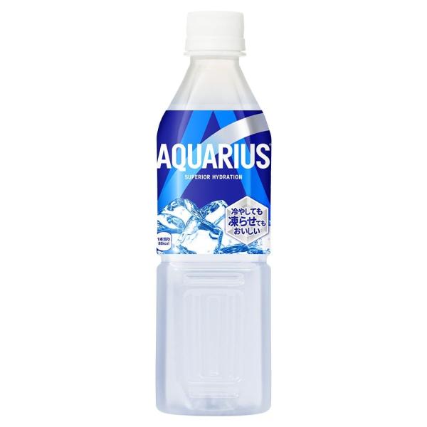 コカ・コーラ アクエリアス 490ml冷凍PET ×24本