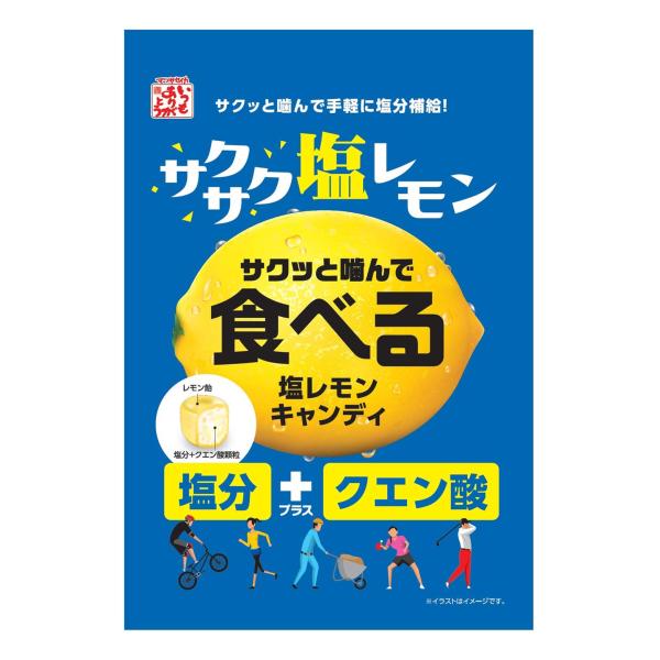 松屋製菓 食べる塩レモンキャンディ 80g×10袋