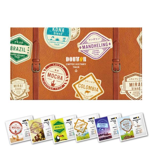 ドトールコーヒー ドリップコーヒーヒストリーツアー ギフト レギュラー(ドリップ) 166グラム (...