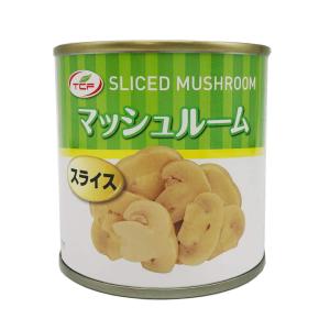 TCF マッシュルーム缶 スライス (184gx6缶) 缶詰 マッシュルーム 缶詰め｜eleftheria-shop