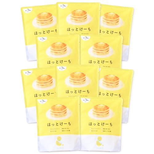 Smile&amp;「ほっとけーち」100g×10個セット ホットケーキミックス パンケーキミックス 保存料...