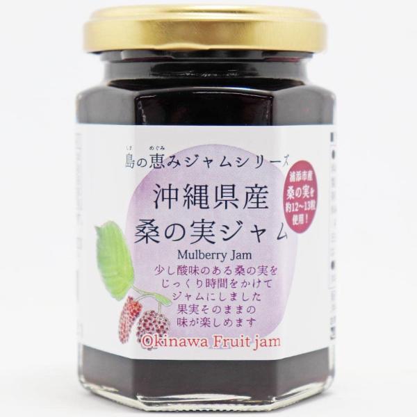 桑の実ジャム フルーツジャム 150ｇ×3本 沖縄県産桑の実 浦添特産 果実そのままの味が楽しめる大...