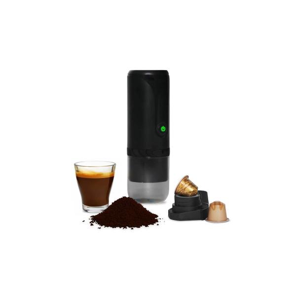 電動 小型 ポータブル コーヒー エスプレッソ メーカー VERO LeadSelect コーヒーマ...