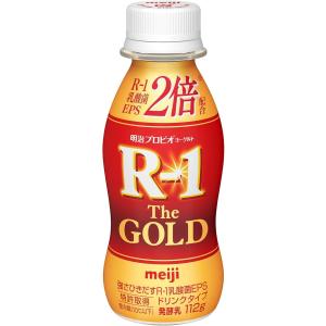明治 プロビオヨーグルト R-1ドリンクタイプ The GOLD ゴールド(112 g ×24本)【...