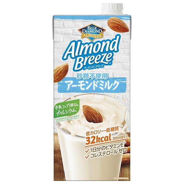 カゴメ アーモンド・ブリーズ 砂糖不使用 1000ml紙パック×6本入