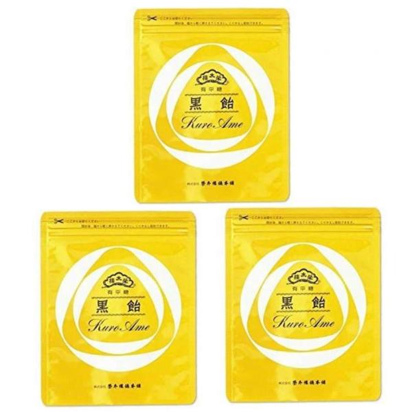 【3個セット】榮太樓飴 袋入 黒飴