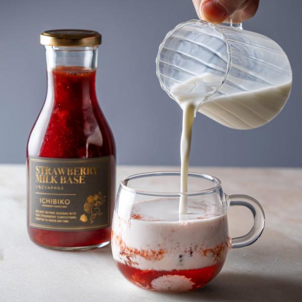【公式店】ICHIBIKO いちごミルクのもと （新ラベル） 内容量:1本325g いちごミルクの素...