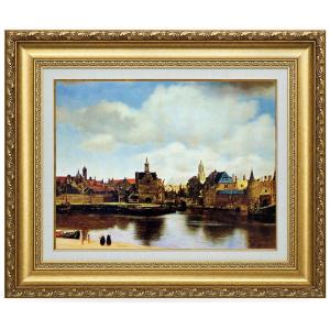 モネ 印象・日の出 6号 立体複製名画 額付き 壁掛け 有名画家