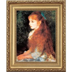 ルノワール絵画額装 イタリア 絵画 額縁 ルノワール 少女 - メルカリ