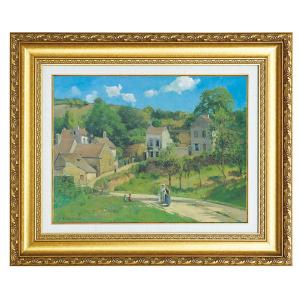 今成敏夫 パステル画 想い出のあの日 【複製】【パステル画】【風景