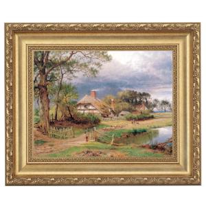 大型額装絵画 アルフレッド・シスレー モレーの日の出 油彩直筆仕上げ 複製画 sisley16.jpg