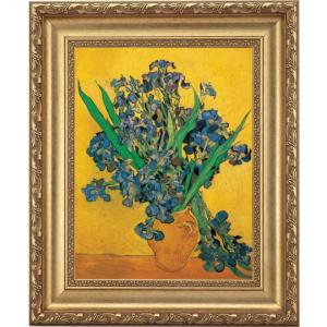 ゴッホ 絵画 アイリス F8号 【複製】【美術印刷】【世界の名画】【8号