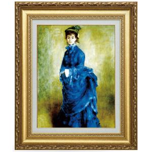ルノワール 眠る裸婦 4号 立体複製名画 レプリカ 額付き 美術品 絵画