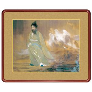 日本画 原画 宍道湖荘厳 （M150）227．3×145．4 仮額付