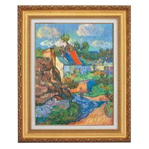 ルノワール 絵画 作品 花咲くマロニエ 6号 立体複製名画 美術品