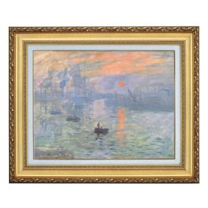 グスタフ・クリムト 接吻 4号 立体複製名画 美術品 レプリカ 絵画 額