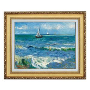 ペーテル・ニコライ・アルボ アルボー 荒野の群馬 4号 立体複製名画 額