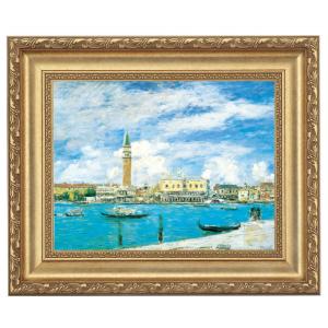 グスタフ・クリムト 接吻 4号 立体複製名画 美術品 レプリカ 絵画 額