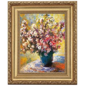 モネ 日傘をさす女 4号 立体複製名画 額付き 壁掛け 有名画家