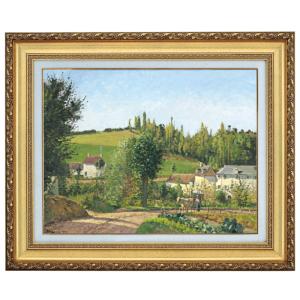 ペーテル・ニコライ・アルボ アルボー 荒野の群馬 4号 立体複製名画 額